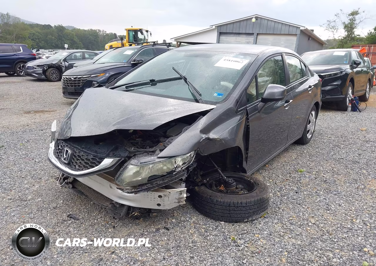 2013 Honda Civic Lx VIN:2HGFB2F52DH530931 - 6