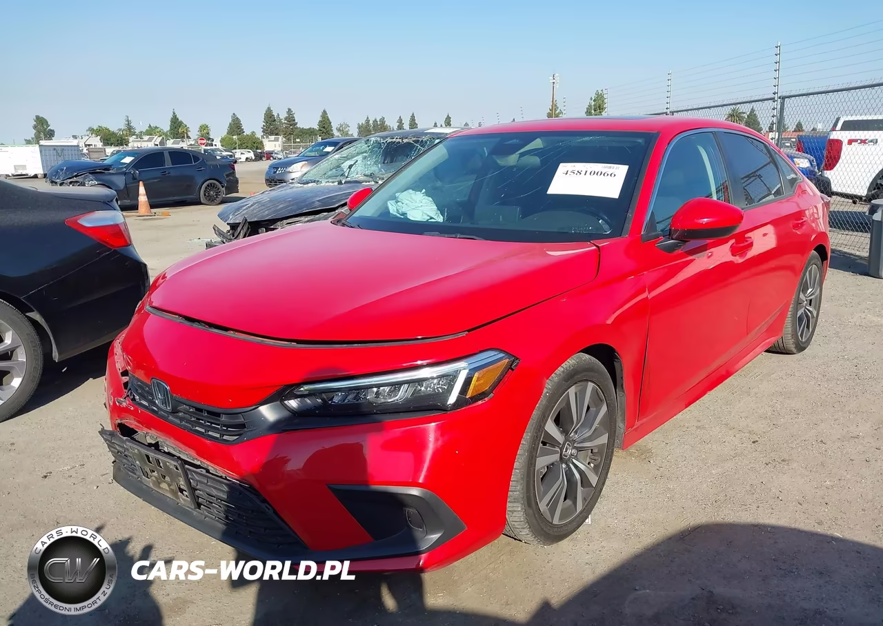 2022 Honda Civic Ex VIN:2HGFE1F7XNH325703 - 2