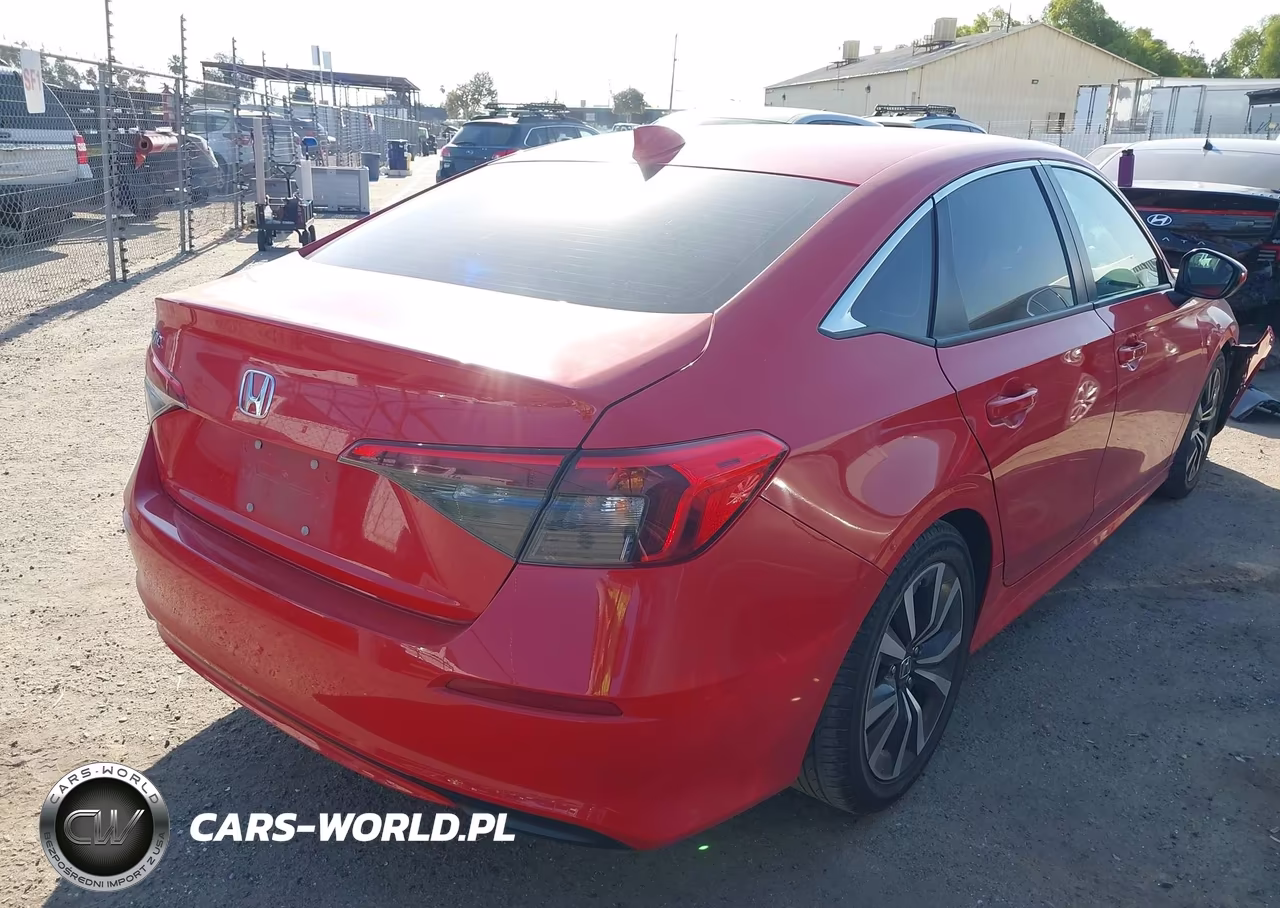 2022 Honda Civic Ex VIN:2HGFE1F7XNH325703 - 4