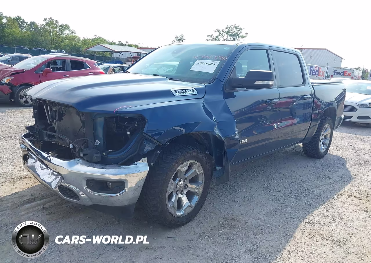 2021 Ram 1500 Big Horn 4X4 5'7 Box VIN:1C6SRFFT4MN770253 - 2
