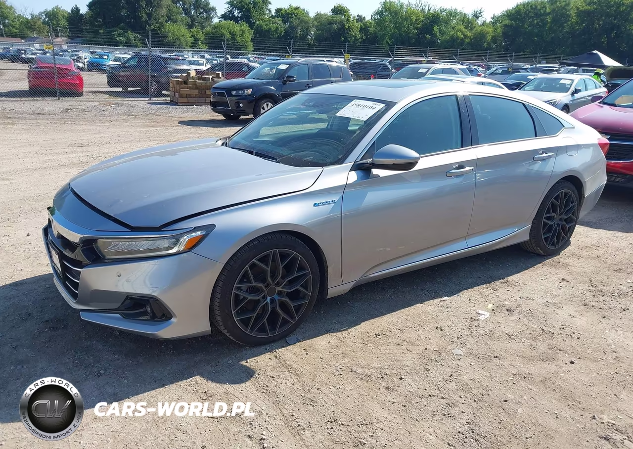 2021 Honda Accord Hybrid Touring VIN:1HGCV3F96MA014640 - 2