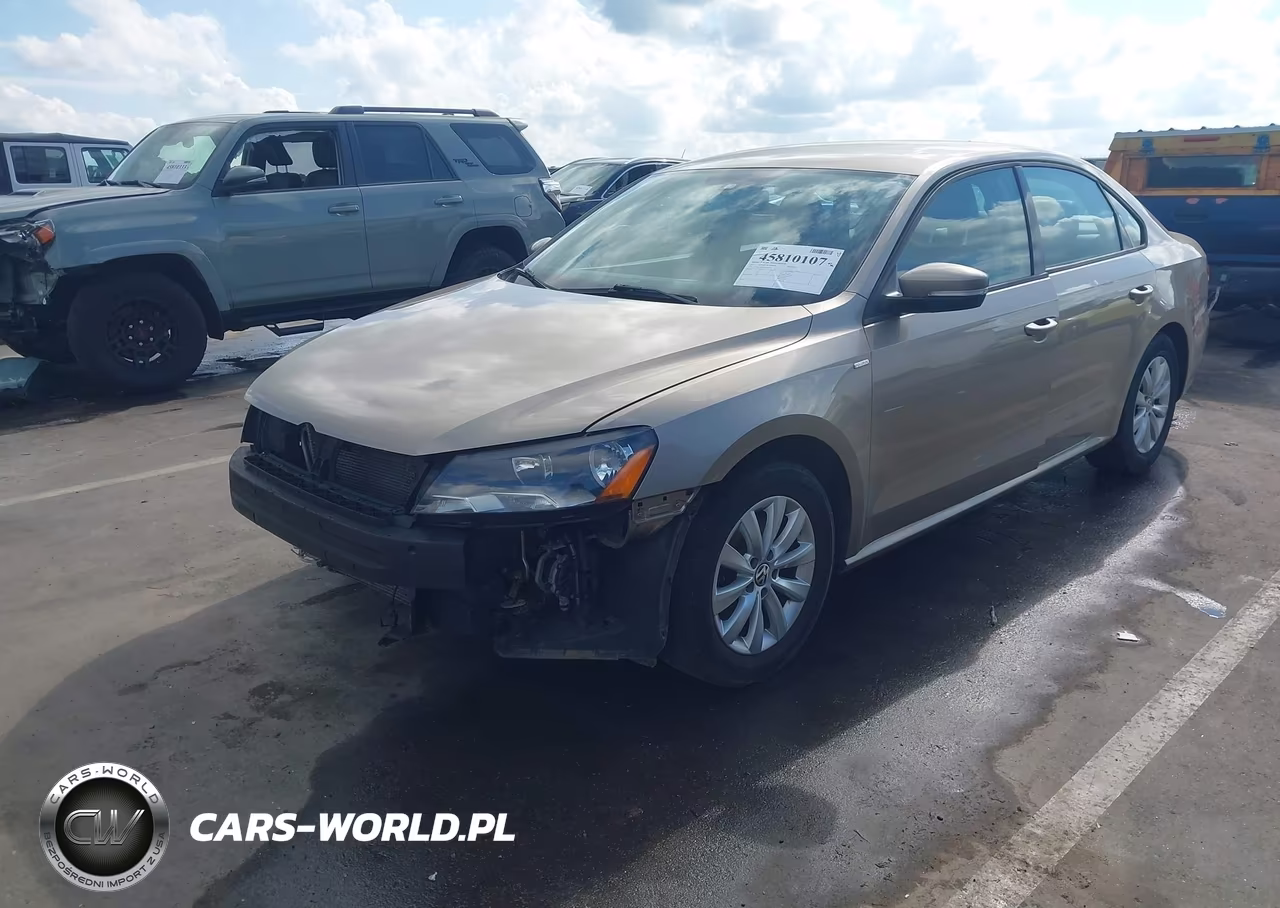 2015 Volkswagen Passat 1.8T Wolfsburg Edition VIN:1VWAT7A32FC043045 - 2