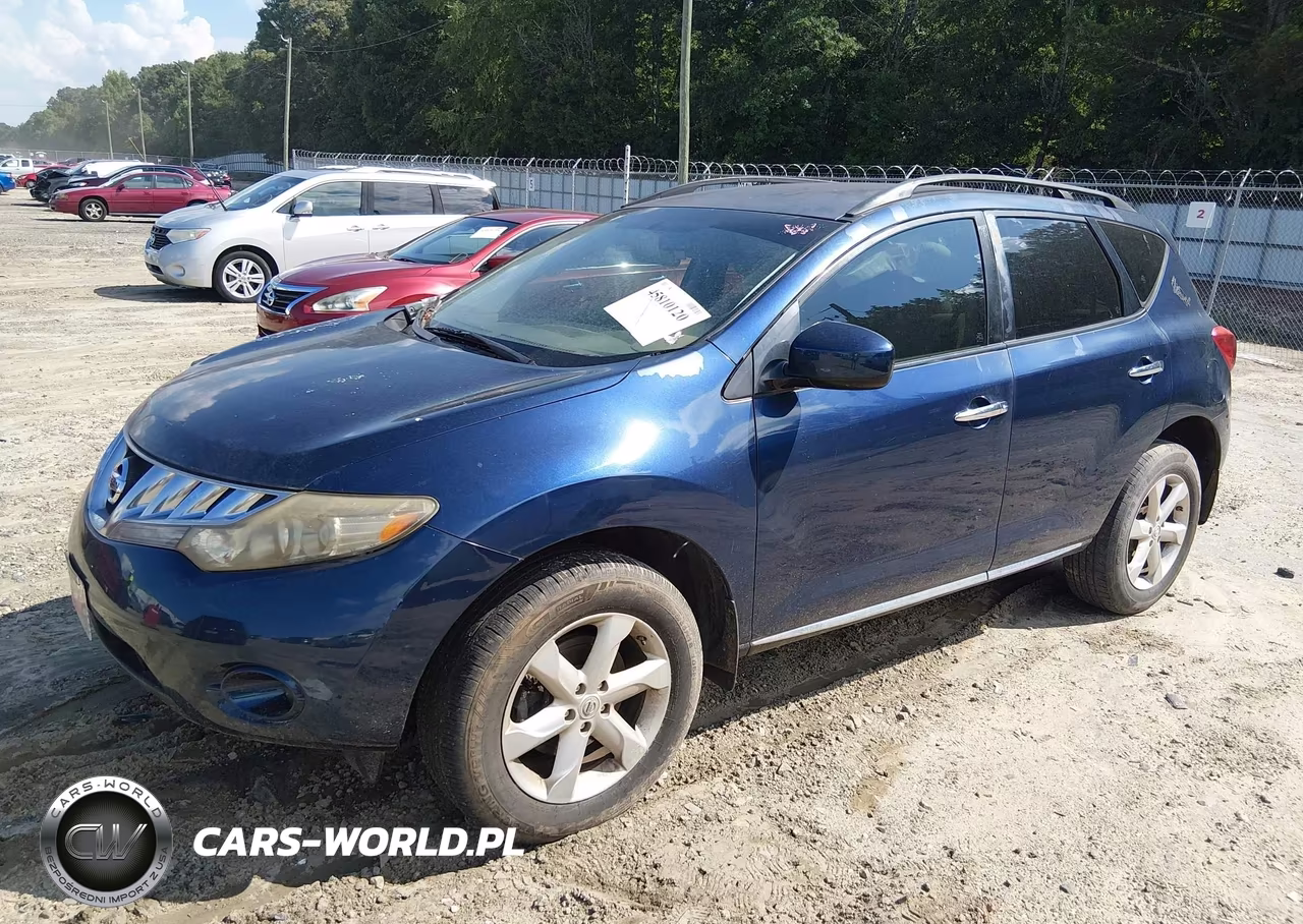 2009 Nissan Murano S VIN:JN8AZ18UX9W021170 - 2