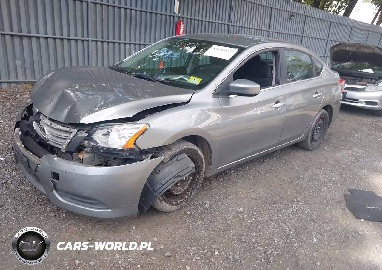 2013 Nissan Sentra Sv VIN:3N1AB7AP1DL698830 - 2