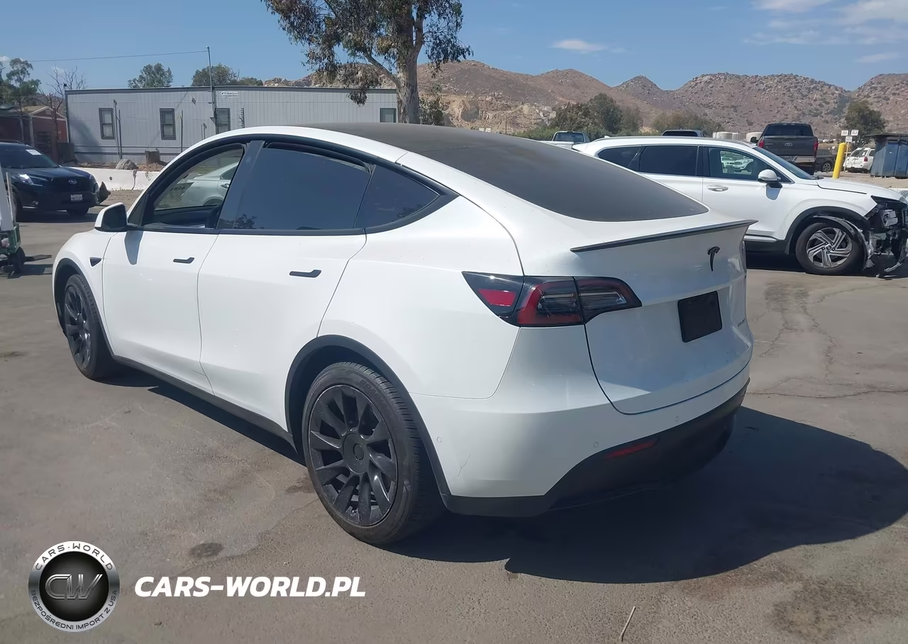 2021 Tesla Model Y Long Range Dual Motor All-Wheel Drive VIN:5YJYGDEEXMF257927 - 3