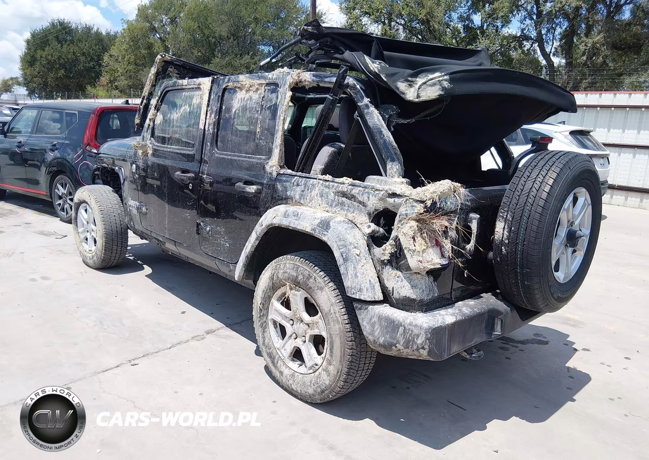 2020 Jeep Wrangler Unlimited Sport S 4X4 VIN:1C4HJXDN7LW226732 - 3