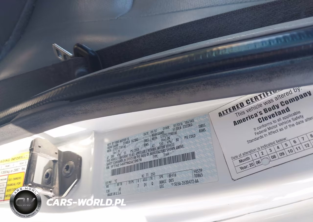 2008 Ford E-150 VIN:1FTNE14W78DA19676 - 9