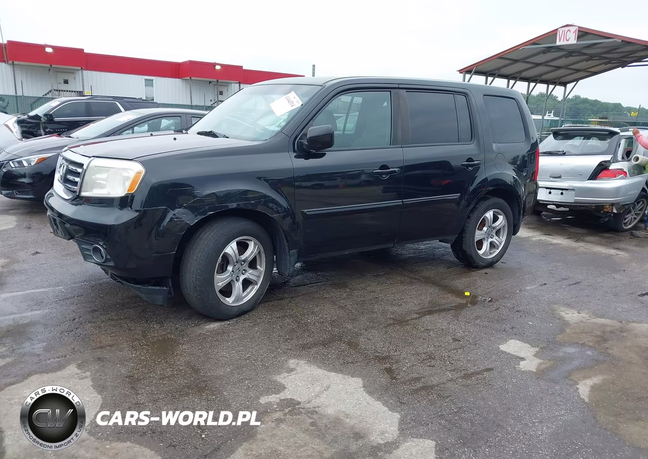 2012 Honda Pilot Ex-L VIN:5FNYF4H54CB027636 - 2