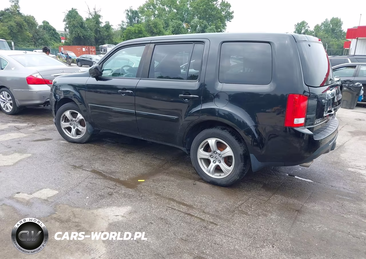 2012 Honda Pilot Ex-L VIN:5FNYF4H54CB027636 - 3