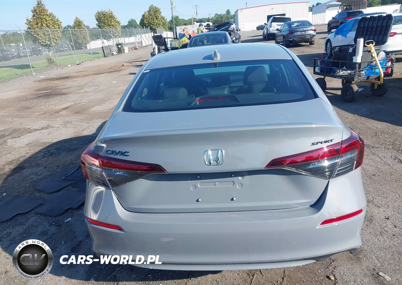 2026 Honda Civic Sport VIN:2HGFE2F59TH527630 - 17