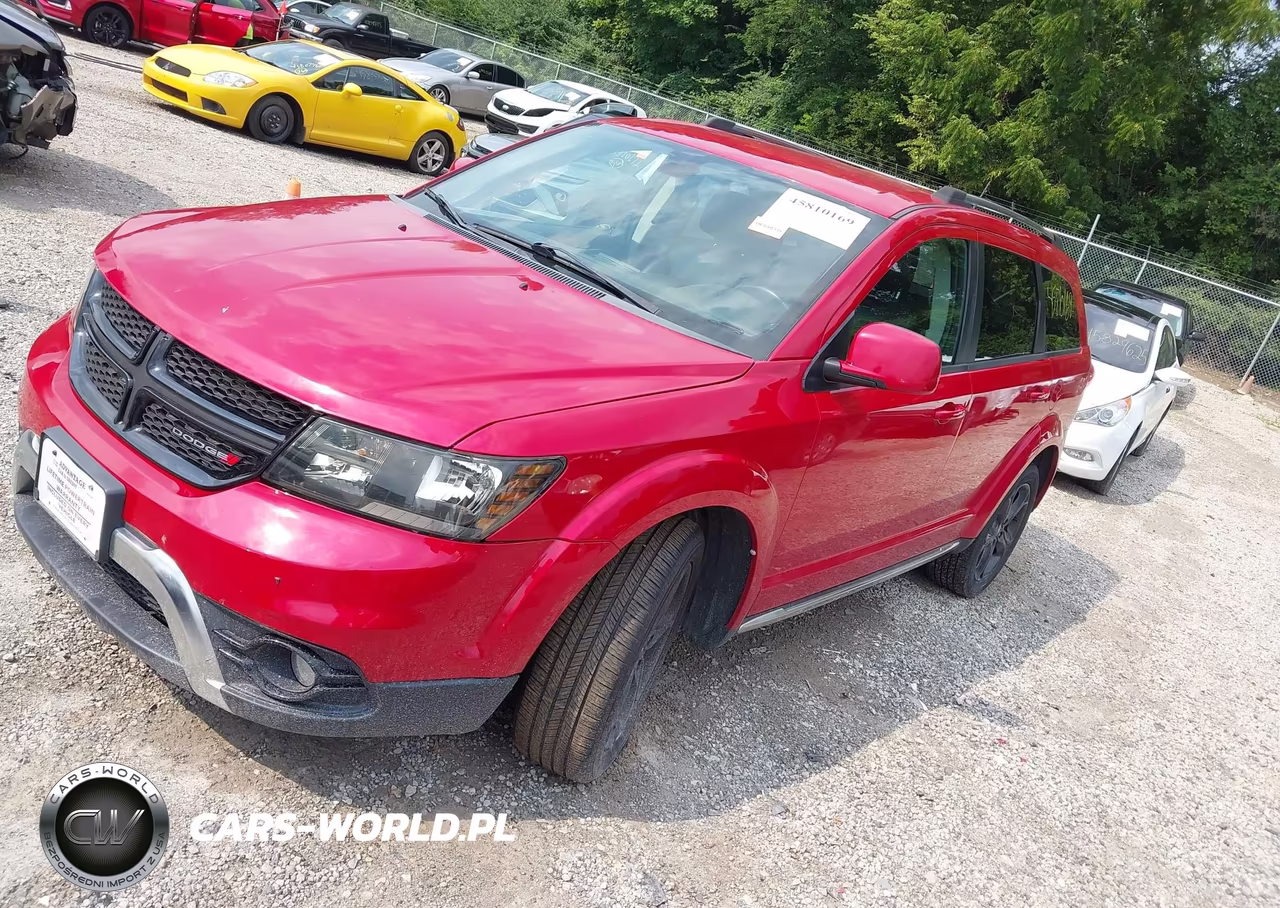 2018 Dodge Journey Crossroad Awd VIN:3C4PDDGG1JT388860 - 2