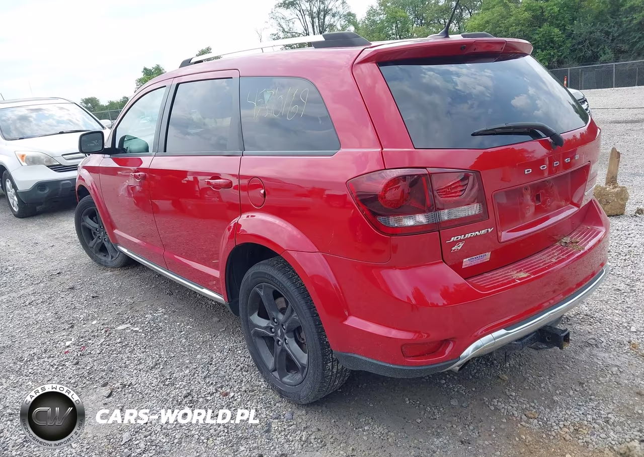 2018 Dodge Journey Crossroad Awd VIN:3C4PDDGG1JT388860 - 3