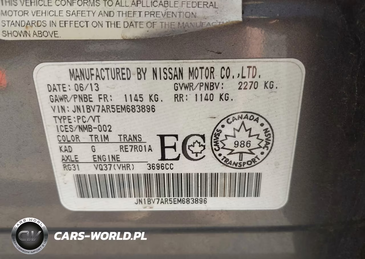 2014 Infiniti Q50 Premium-Sport VIN:JN1BV7AR5EM683896 - 9