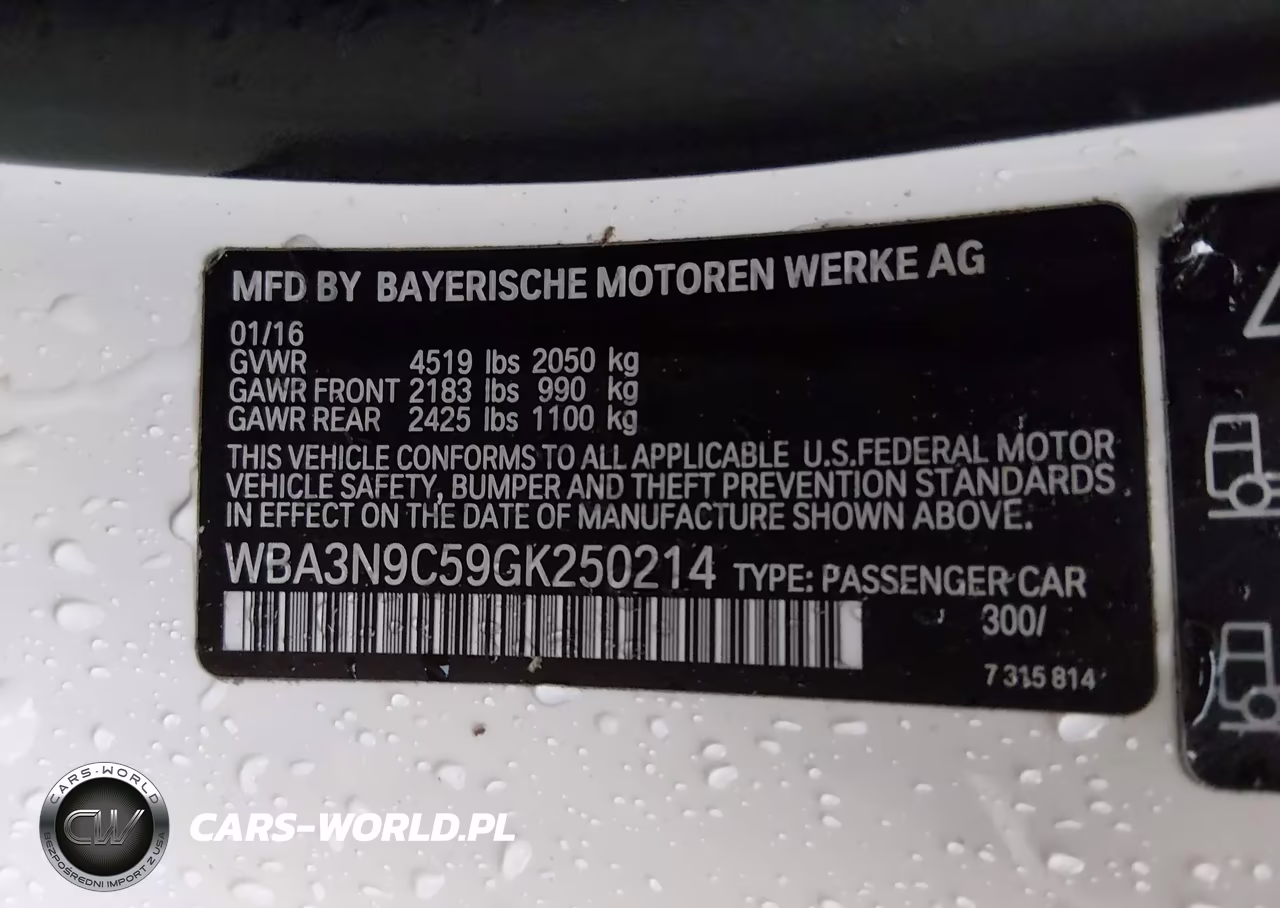 2016 BMW 428I xDrive VIN:WBA3N9C59GK250214 - 9