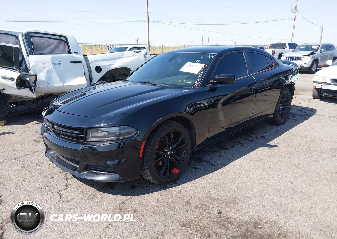 2018 Dodge Charger Sxt Rwd VIN:2C3CDXBG0JH197158 - 2
