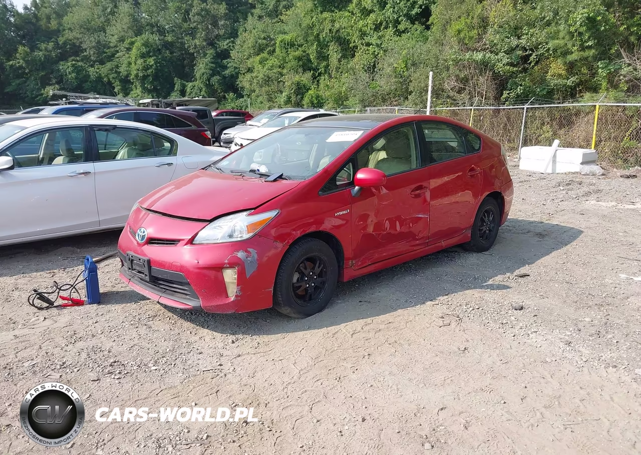 2012 Toyota Prius Four VIN:JTDKN3DU7C5388084 - 2
