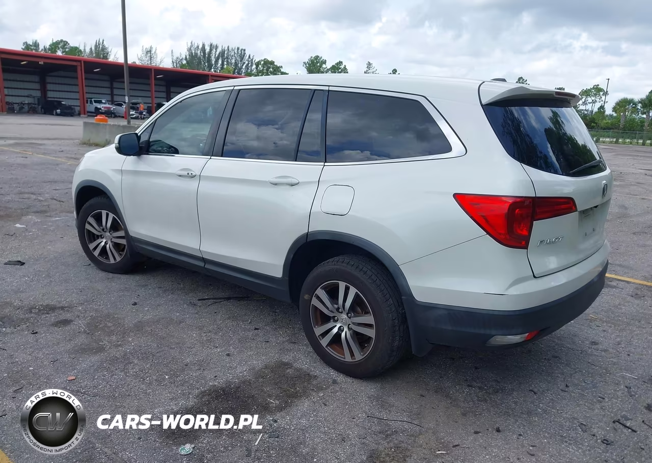 2017 Honda Pilot Ex-L VIN:5FNYF5H5XHB014421 - 3