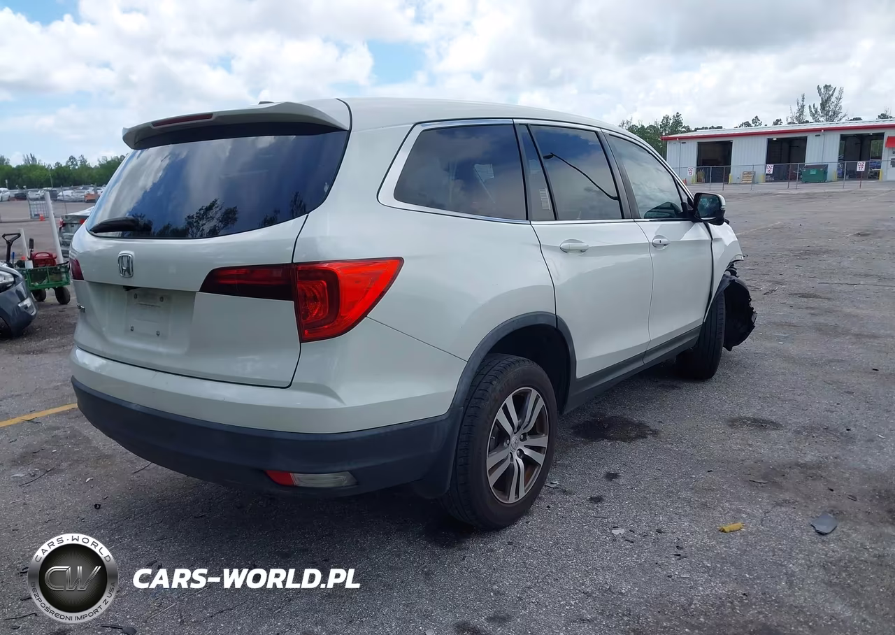2017 Honda Pilot Ex-L VIN:5FNYF5H5XHB014421 - 4