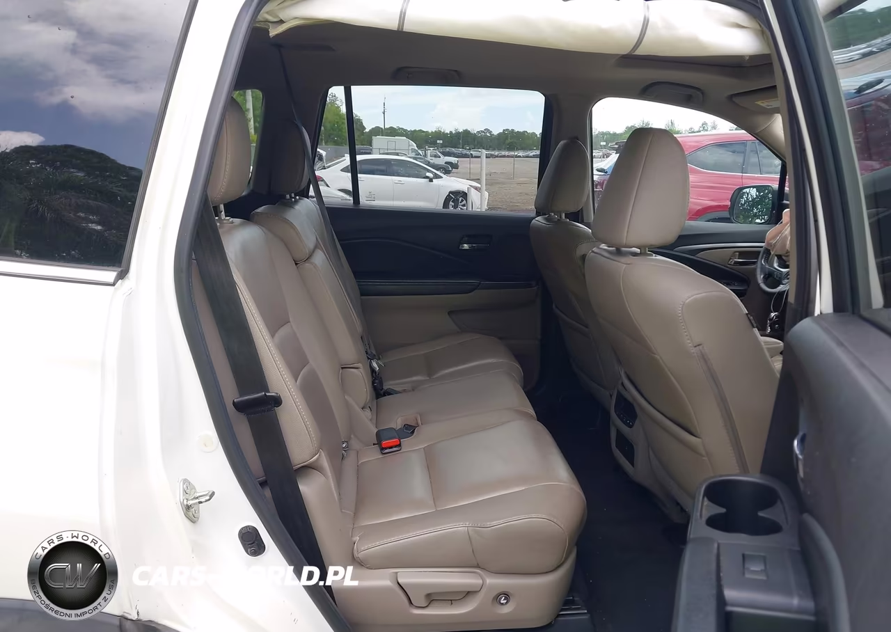 2017 Honda Pilot Ex-L VIN:5FNYF5H5XHB014421 - 8