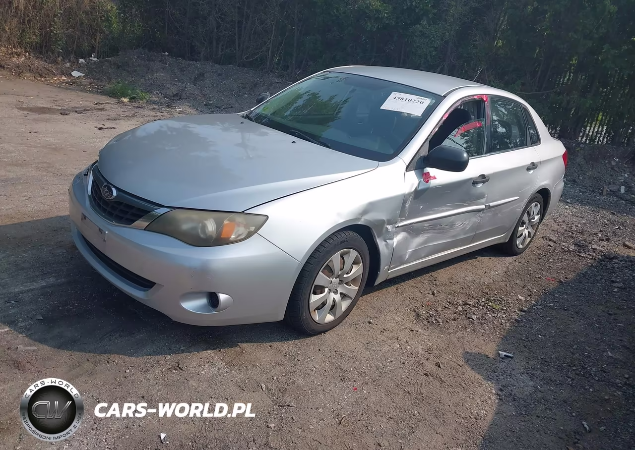 2008 Subaru Impreza 2.5I VIN:JF1GE61668H518395 - 2