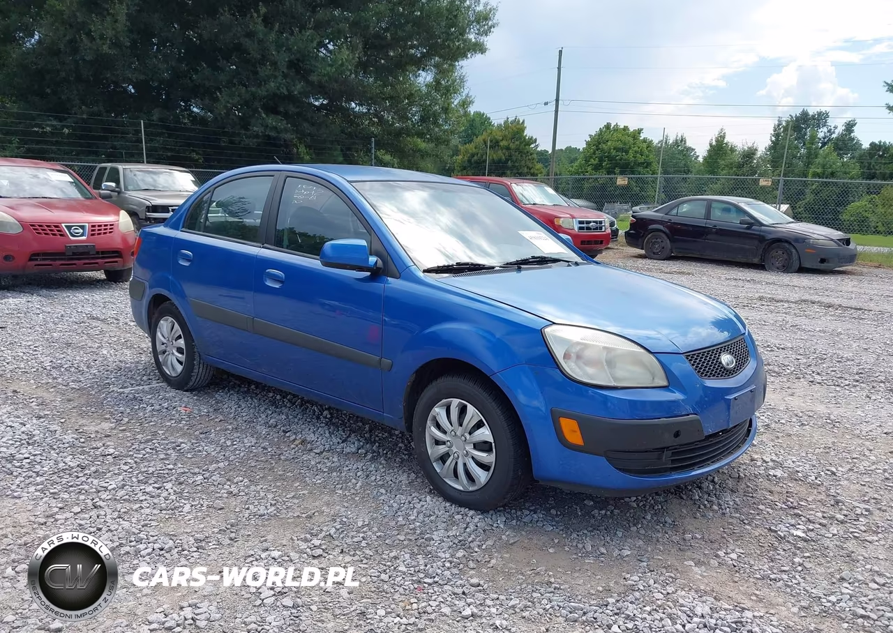2008 Kia Rio Lx VIN:KNADE123186412854 - 1