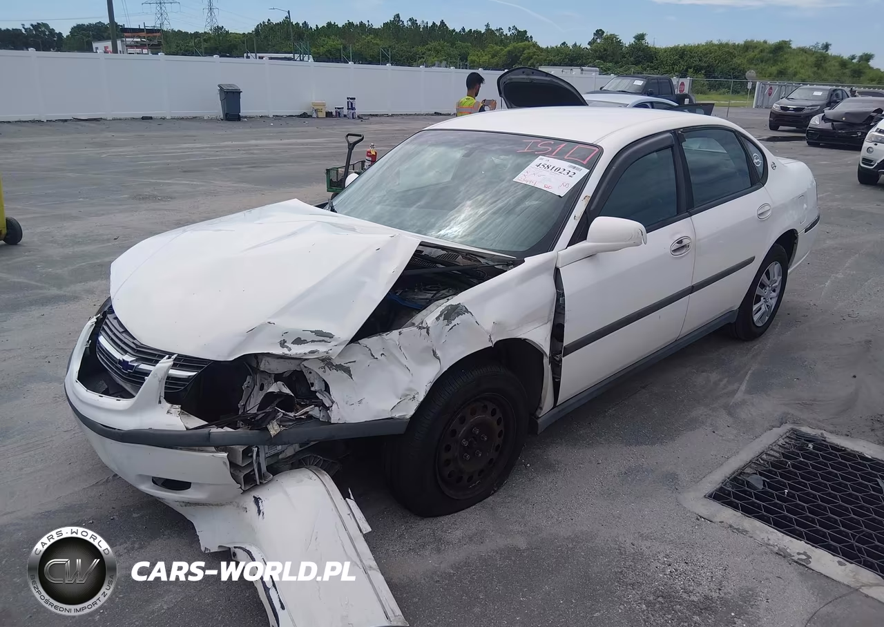 2003 Chevrolet Impala Police VIN:2G1WF55K339246348 - 2
