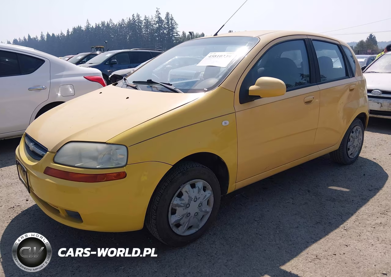 2006 Chevrolet Aveo Ls VIN:KL1TD66696B652622 - 2