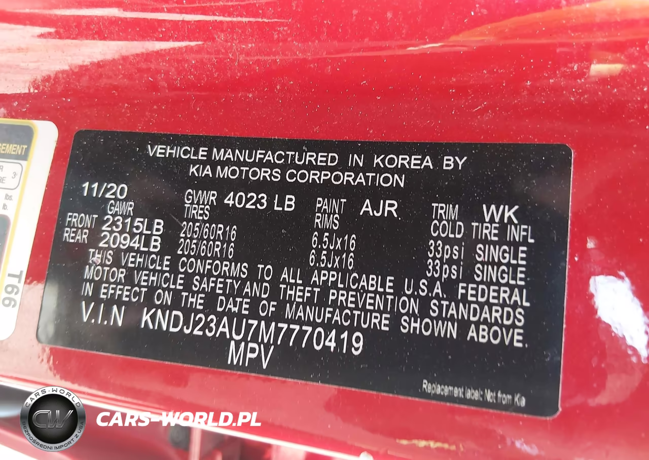 2021 Kia Soul Lx VIN:KNDJ23AU7M7770419 - 9