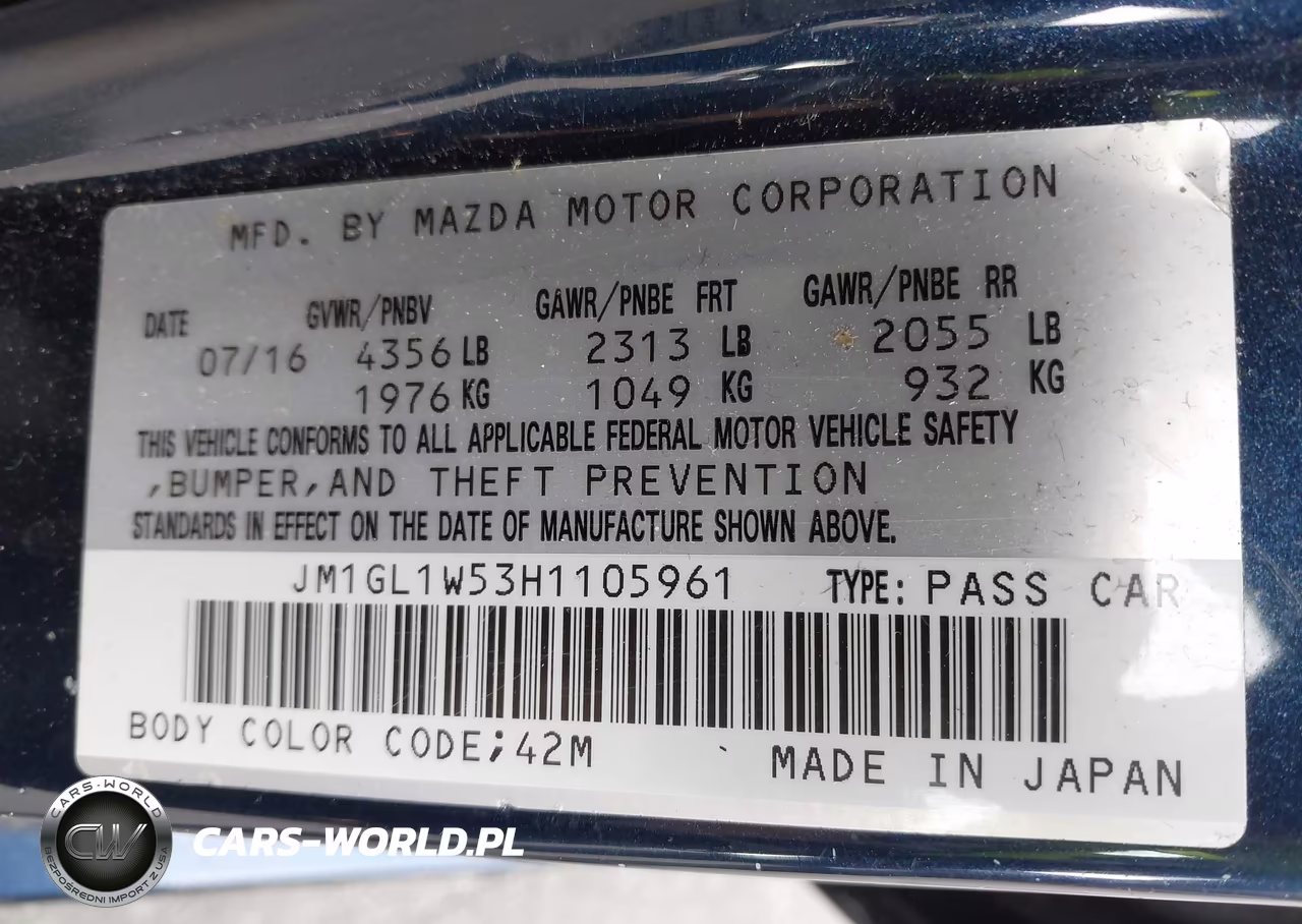 2017 Mazda Mazda6 Grand Touring VIN:JM1GL1W53H1105961 - 9