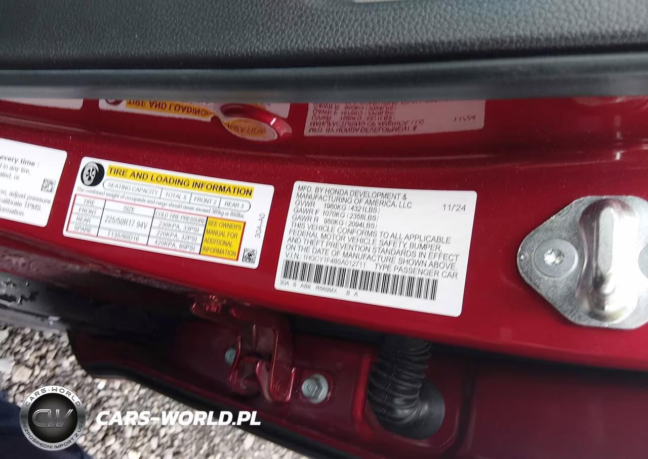 2025 Honda Accord Se VIN:1HGCY1F48SA012711 - 9