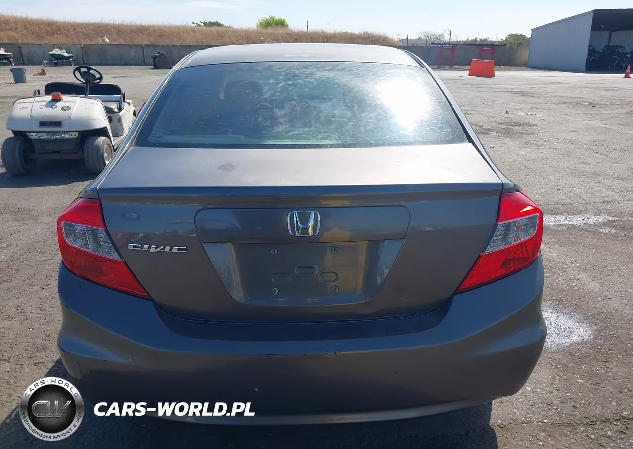 2012 Honda Civic Lx VIN:19XFB2F56CE307011 - 16