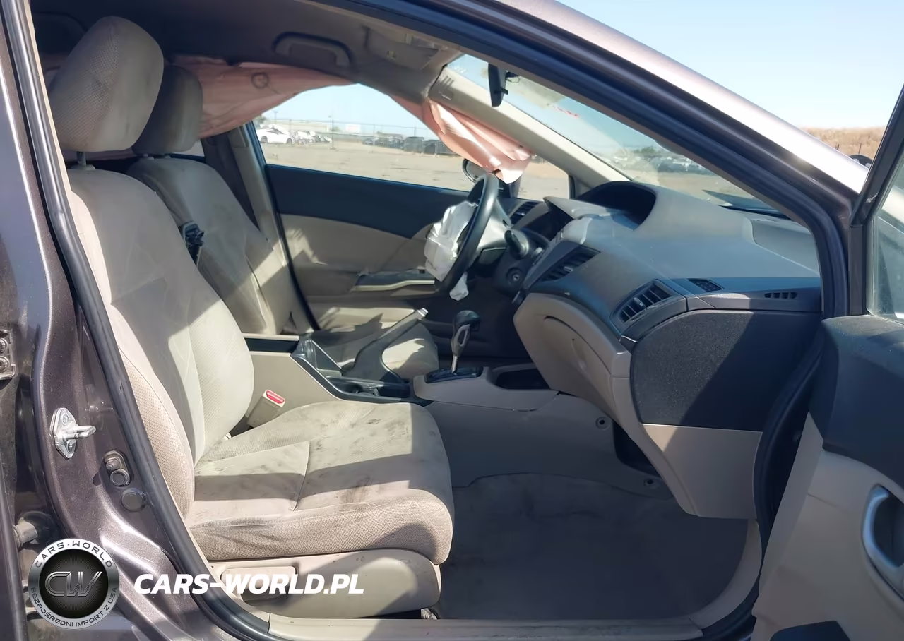 2012 Honda Civic Lx VIN:19XFB2F56CE307011 - 5