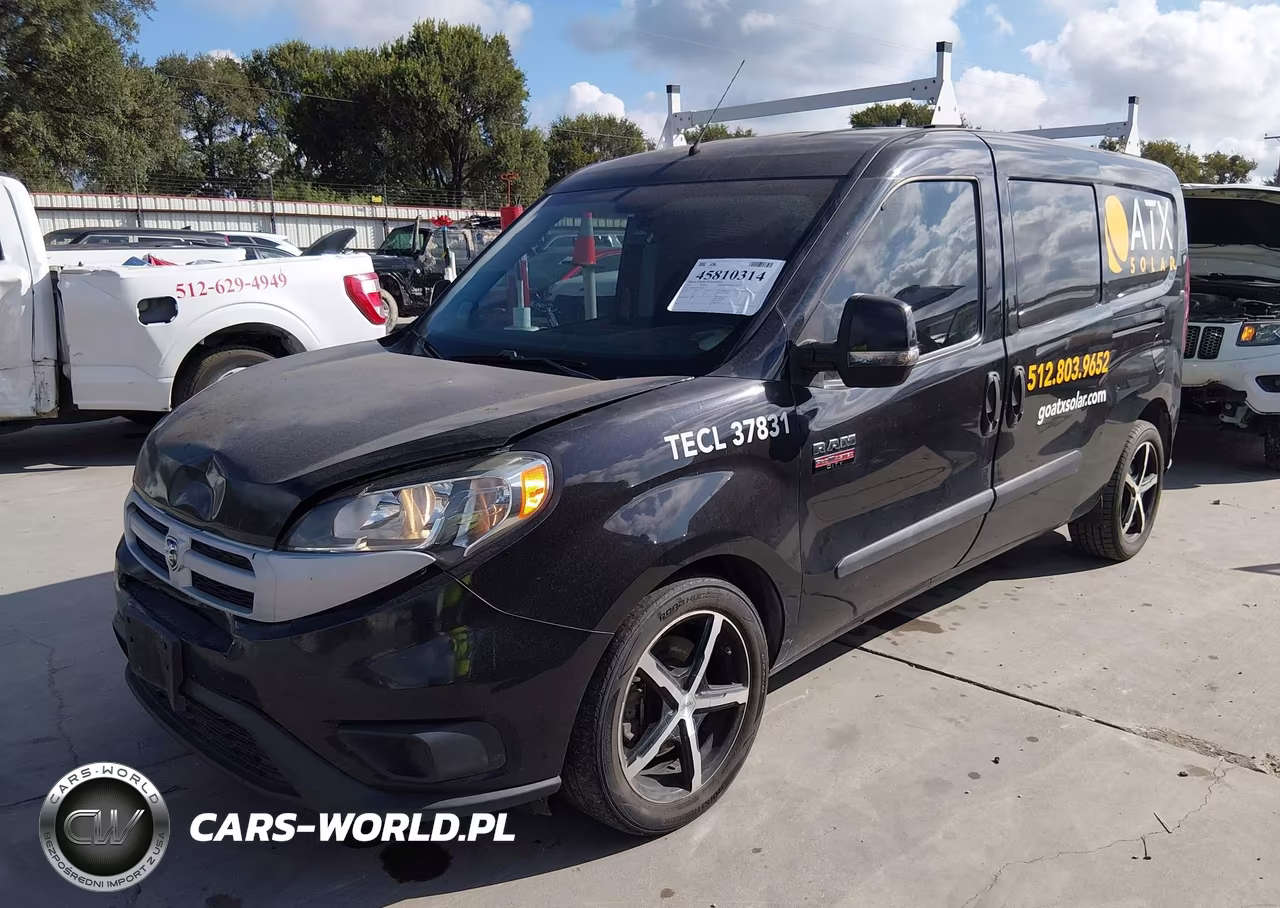 2015 Ram Promaster City Tradesman Slt VIN:ZFBERFBTXF6A46372 - 2