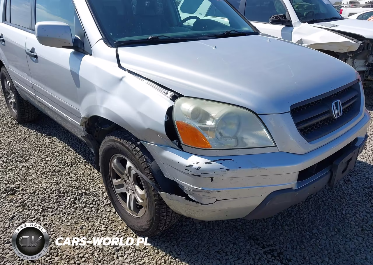 2004 Honda Pilot Ex-L VIN:2HKYF18744H543823 - 6