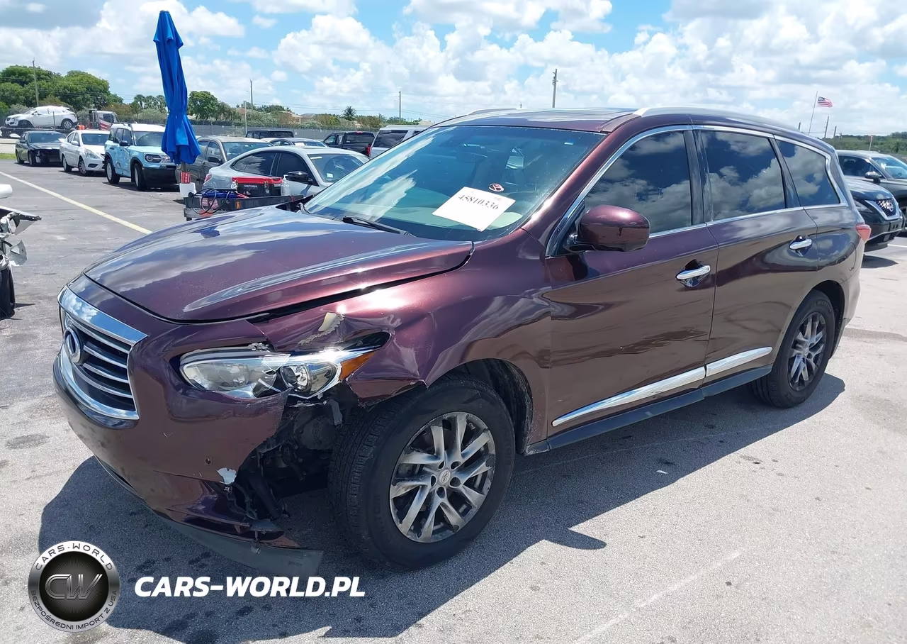 2013 Infiniti Jx35 VIN:5N1AL0MN3DC312315 - 2