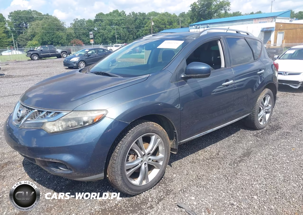2012 Nissan Murano Le VIN:JN8AZ1MW8CW205862 - 2