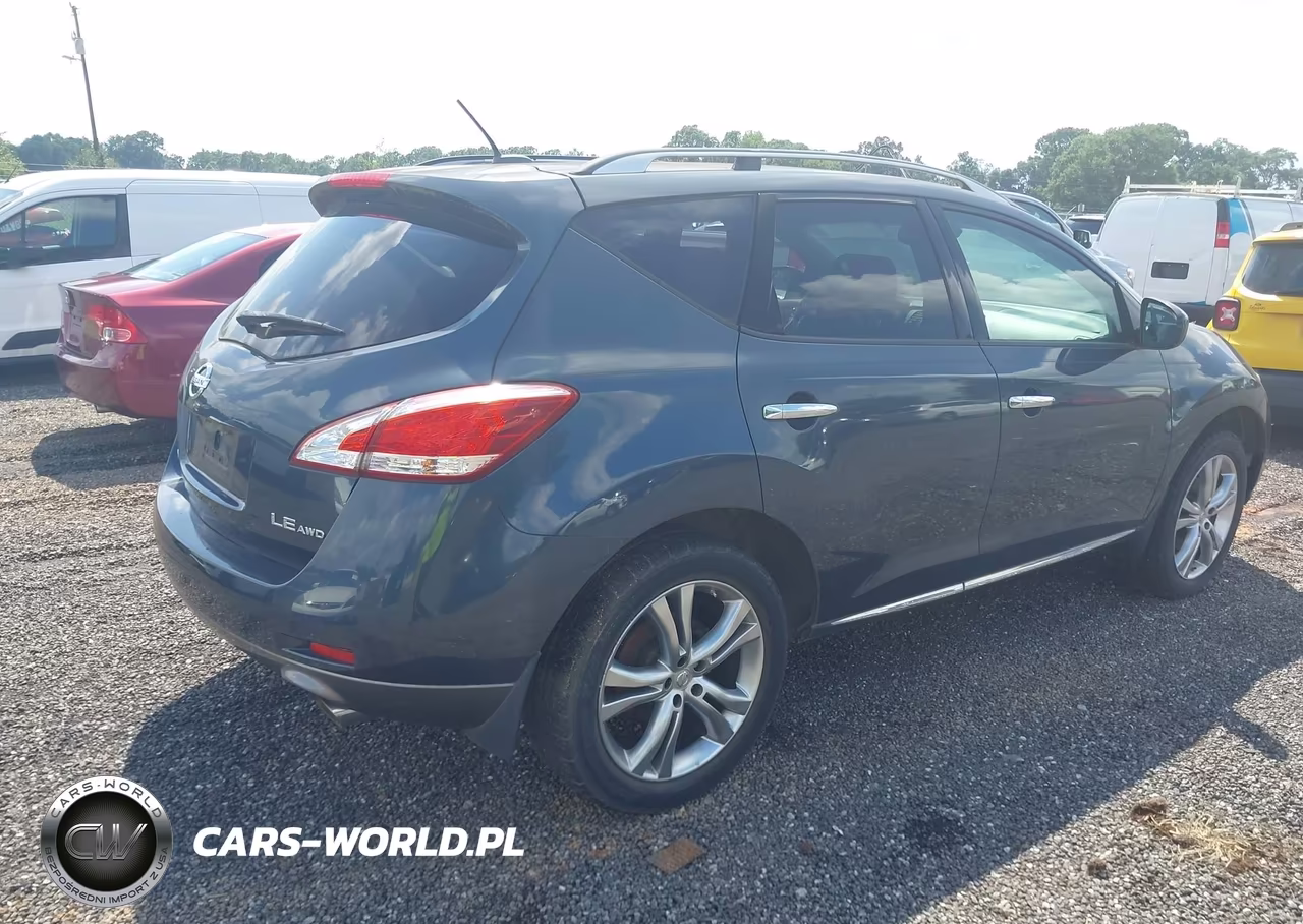 2012 Nissan Murano Le VIN:JN8AZ1MW8CW205862 - 4