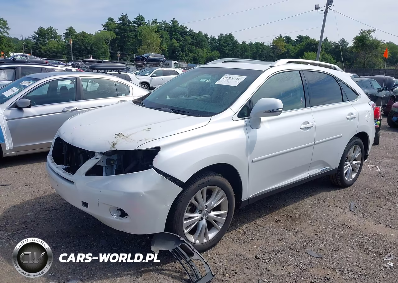2010 Lexus Rx 450H VIN:JTJBC1BA8A2409250 - 2