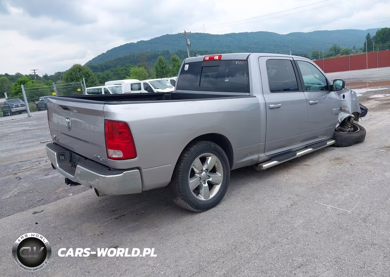 2019 Ram 1500 Classic Big Horn 4X4 6'4 Box VIN:1C6RR7TT8KS679218 - 4