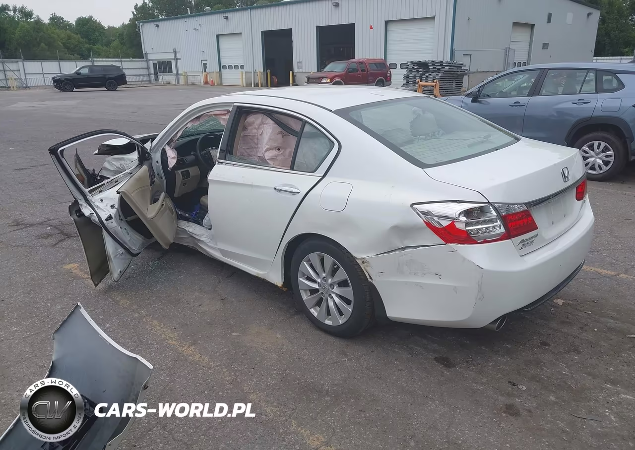 2014 Honda Accord Ex-L V-6 VIN:1HGCR3F80EA004778 - 3