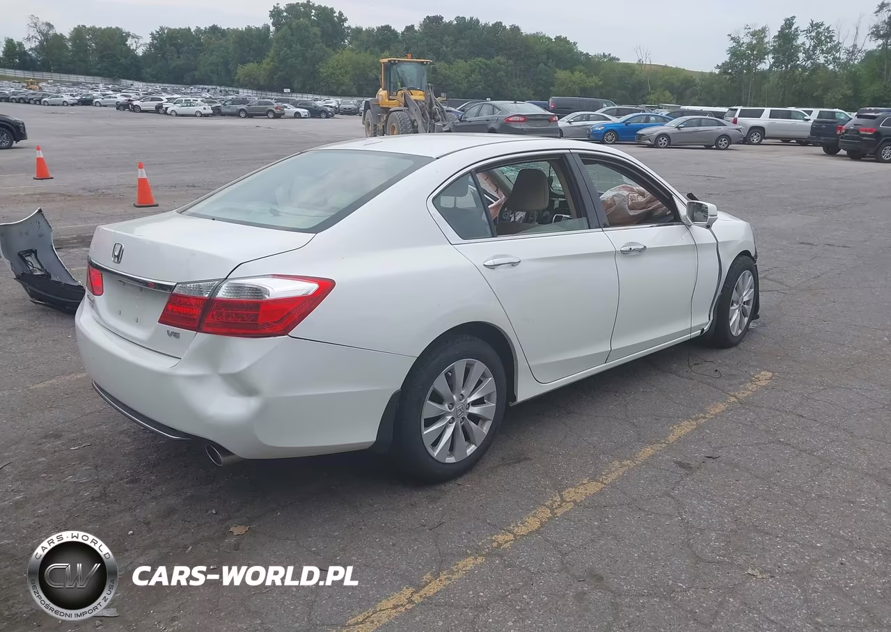 2014 Honda Accord Ex-L V-6 VIN:1HGCR3F80EA004778 - 4