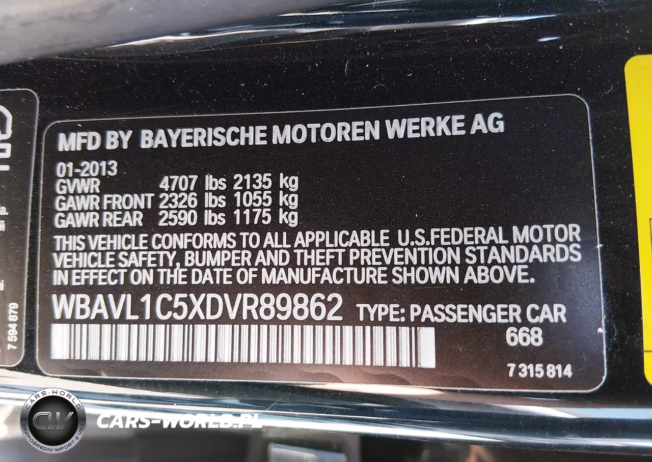 2013 BMW X1 xDrive28I VIN:WBAVL1C5XDVR89862 - 9