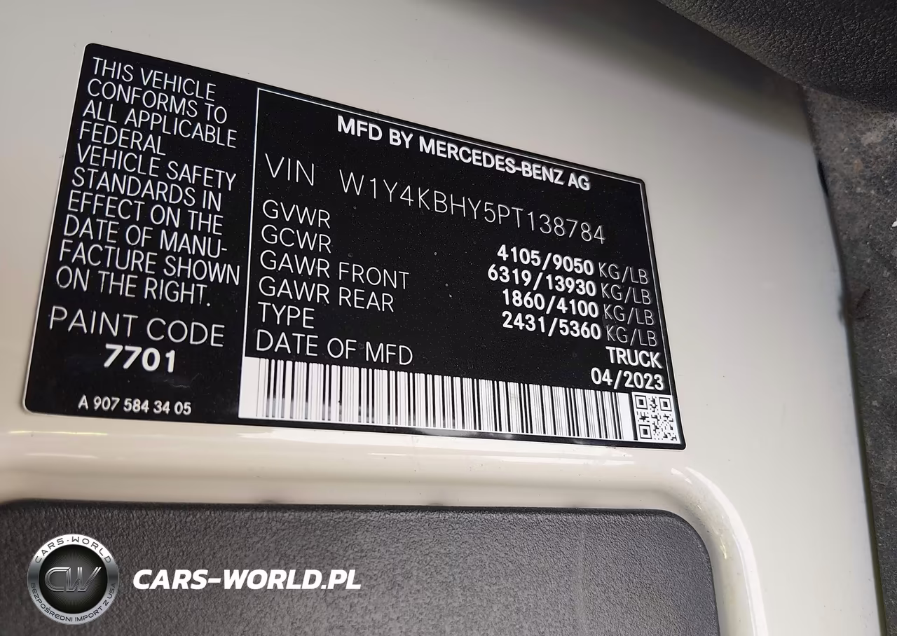 2023 Mercedes-Benz Sprinter 2500 Standard Roof 4-Cyl Diesel VIN:W1Y4KBHY5PT138784 - 9