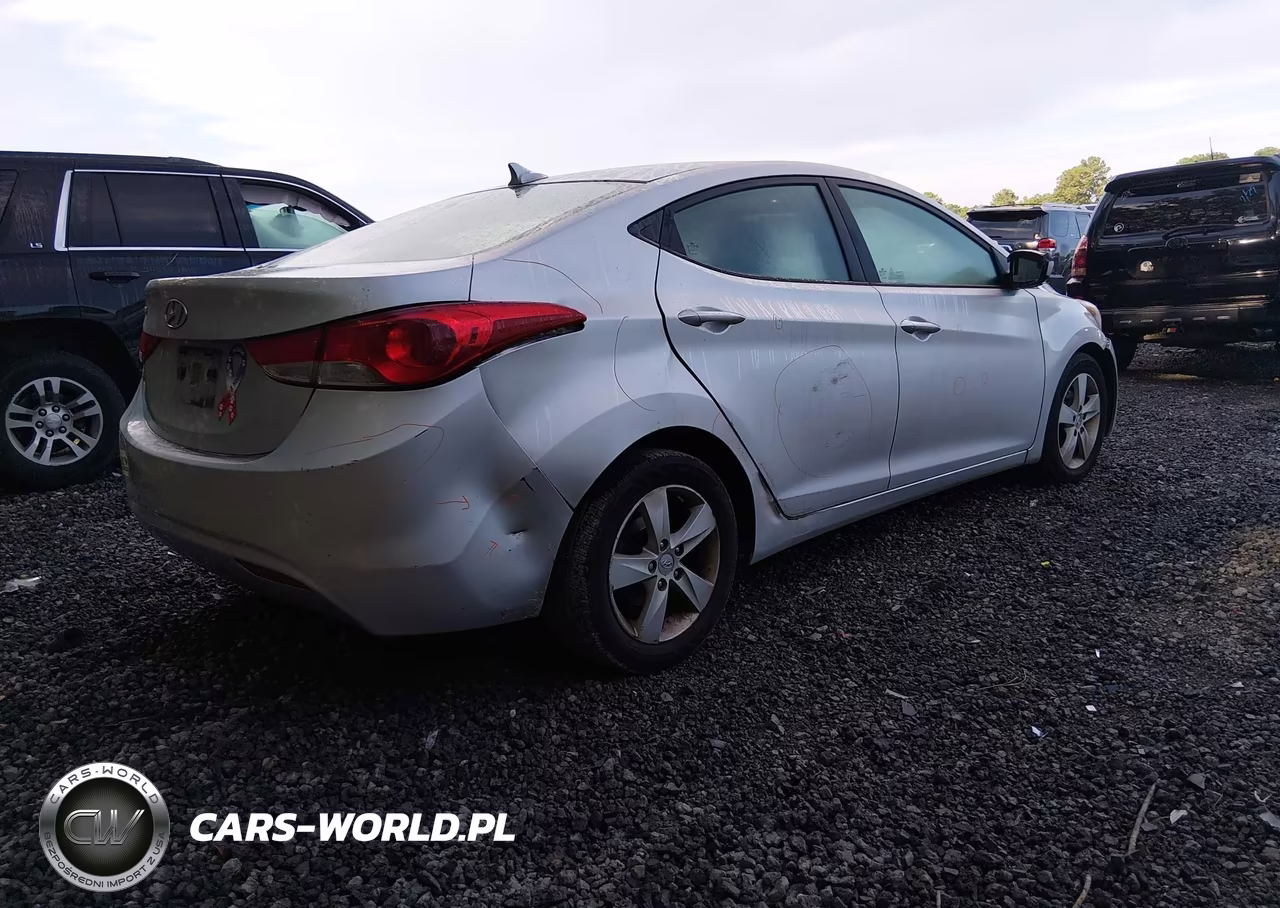 2011 Hyundai Elantra Gls (Ulsan Plant) VIN:KMHDH4AE7BU136855 - 4