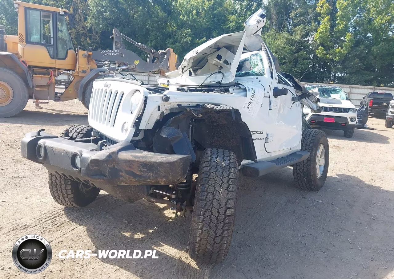 2014 Jeep Wrangler Sport VIN:1C4AJWAG8EL198039 - 2