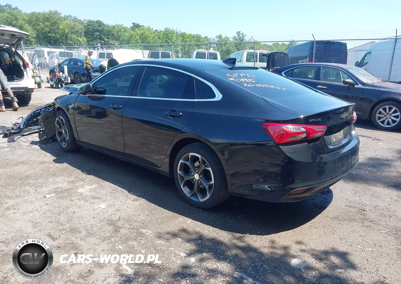 2022 Chevrolet Malibu Fwd Lt VIN:1G1ZD5ST6NF154578 - 3