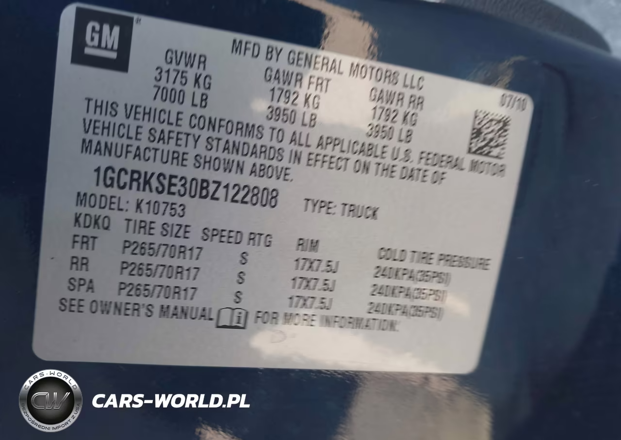 2011 Chevrolet Silverado 1500 Lt VIN:1GCRKSE30BZ122808 - 9
