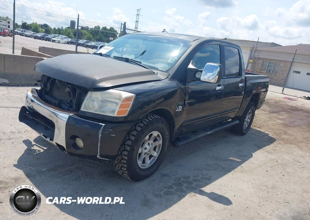 2004 Nissan Titan Le VIN:1N6AA07B04N516566 - 2