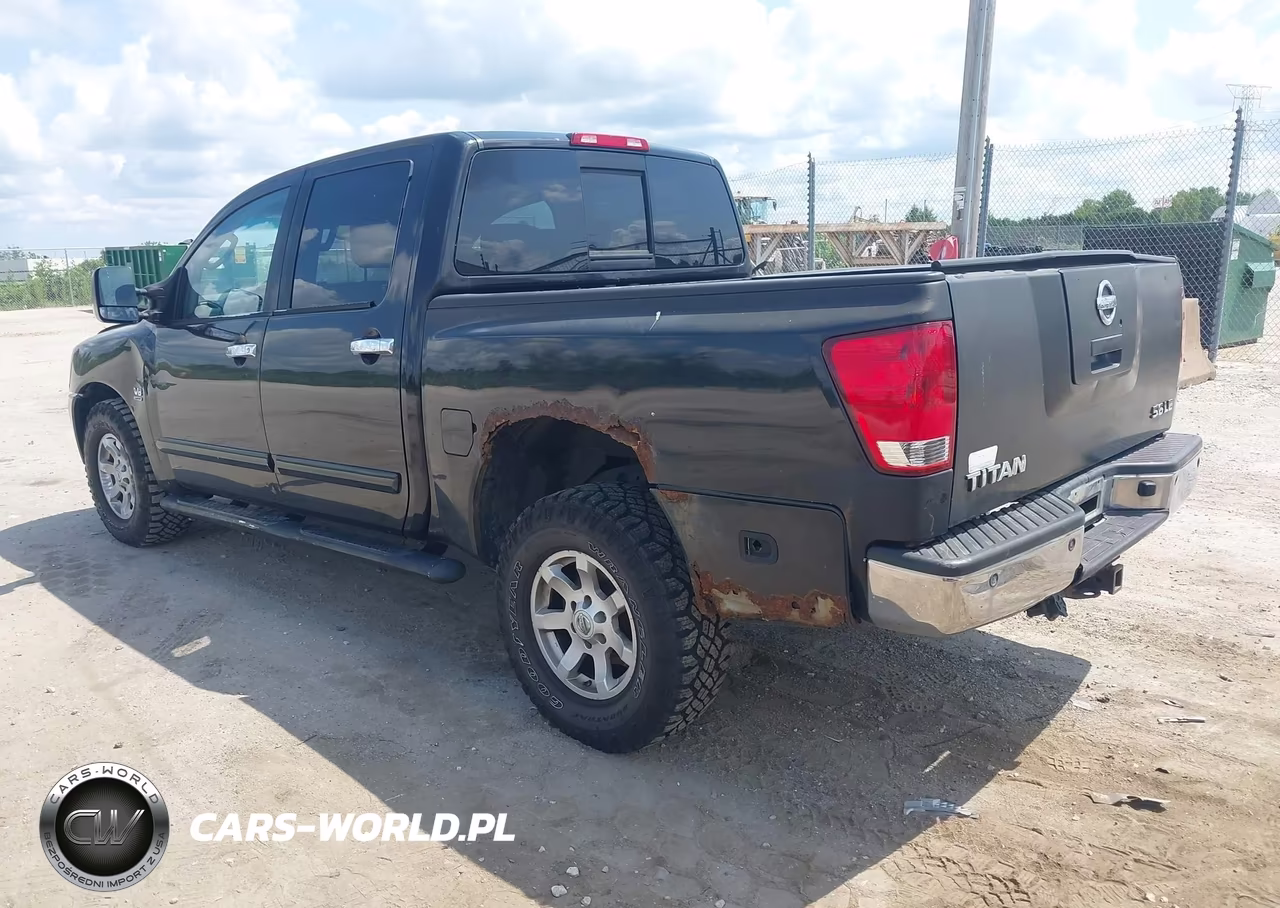 2004 Nissan Titan Le VIN:1N6AA07B04N516566 - 3