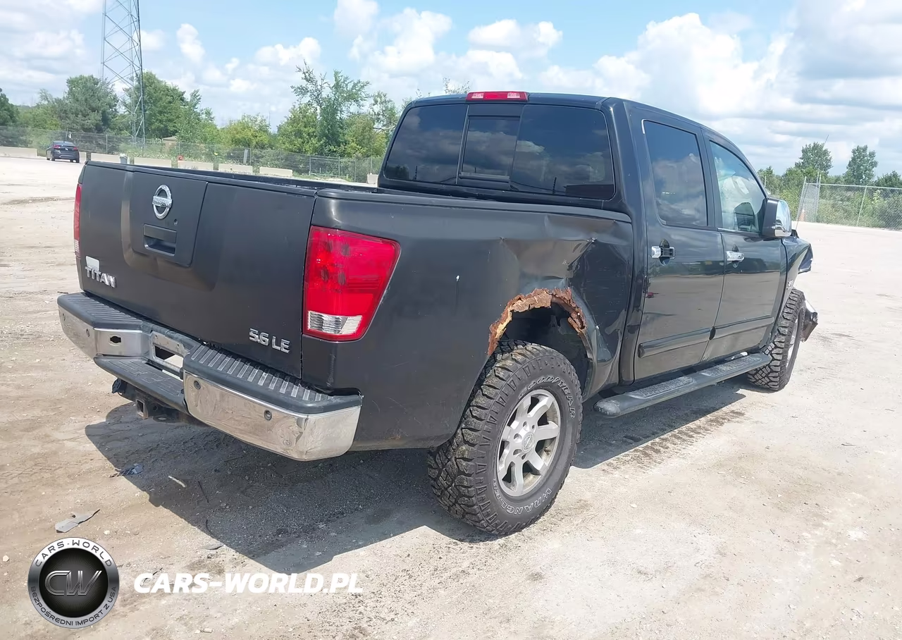 2004 Nissan Titan Le VIN:1N6AA07B04N516566 - 4